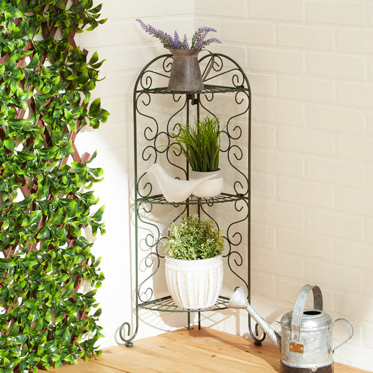 Corner Plant Stand