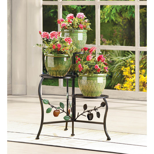 Country Apple Plant Stand